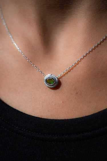 Green Tourmaline Necklace